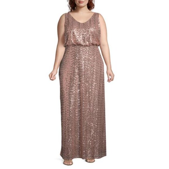 Blu Sage Dresses Blue Sage Blu Sage Sleeveless Sequin Lace Evening Gown Blu Sage Blu Sage Dresses Blue Sage Blu Sage Sleeveless Sequin Lace Evening Gown Blu Sage